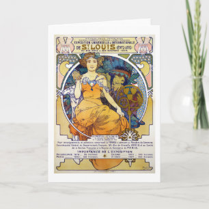 St. Louis Exhibition, Mucha Kaart