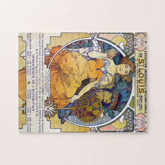 St. Louis Exhibition, Mucha Legpuzzel (Horizontaal)