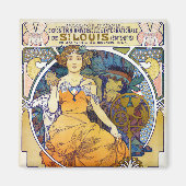 St. Louis Exhibition, Mucha Magneet (Voorkant)