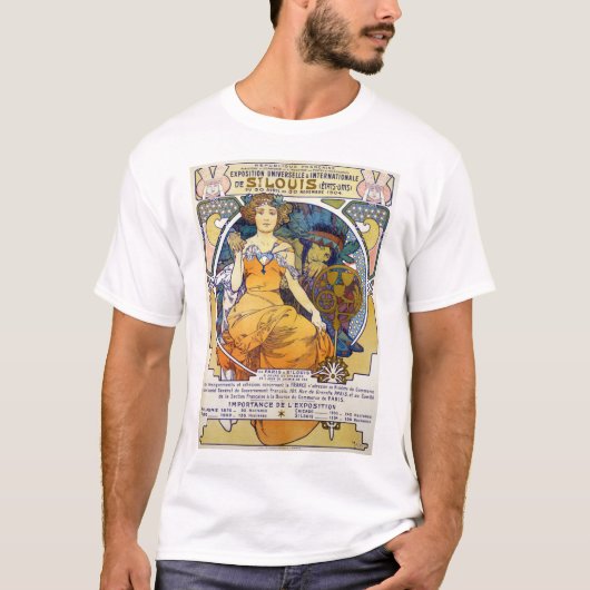 St. Louis Exhibition, Mucha T-shirt (Voorkant)