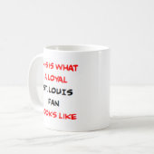 St. Louis-fan, loyaal Koffiemok (Voorkant links)