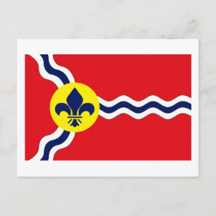 St. Louis Flag Briefkaart