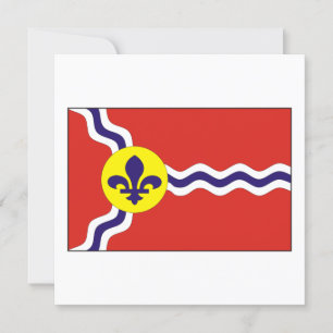 St Louis Flag Kaart