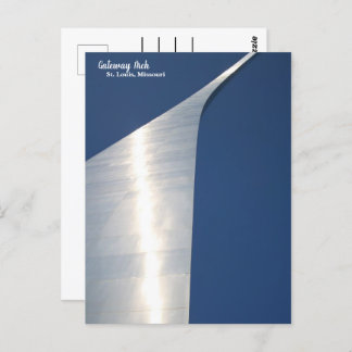 St. Louis Gateway Arch-ansichtkaart Briefkaart