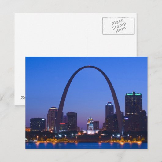 St. Louis Gateway Arch Briefkaart (Voorkant / Achterkant)