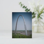 St. Louis Gateway Arch Briefkaart (Staand voorkant)