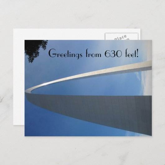 St. Louis Gateway Arch Briefkaart (Voorkant / Achterkant)