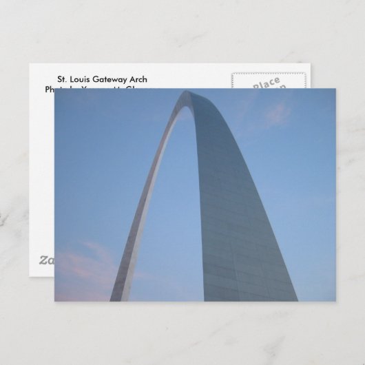 St. Louis Gateway Arch Briefkaart 2 (Voorkant / Achterkant)