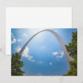 St. Louis Gateway Arch Kaart (Voorkant / Achterkant)