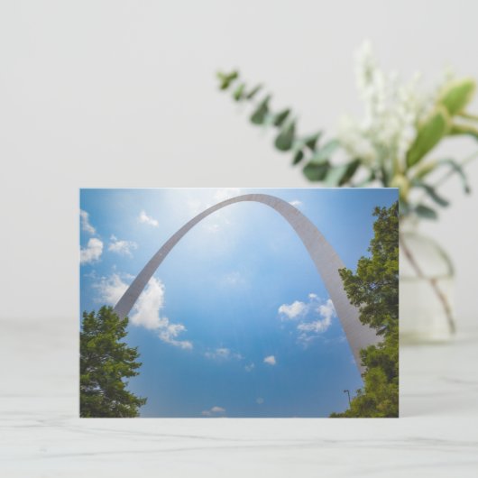 St. Louis Gateway Arch Kaart (Staand voorkant)