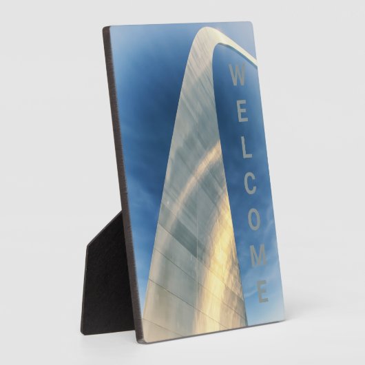 St. Louis Gateway Arch Welkom Fotoplaat (Zijkant)