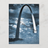 ST LOUIS - Gateway to West Briefkaart (Voorkant)
