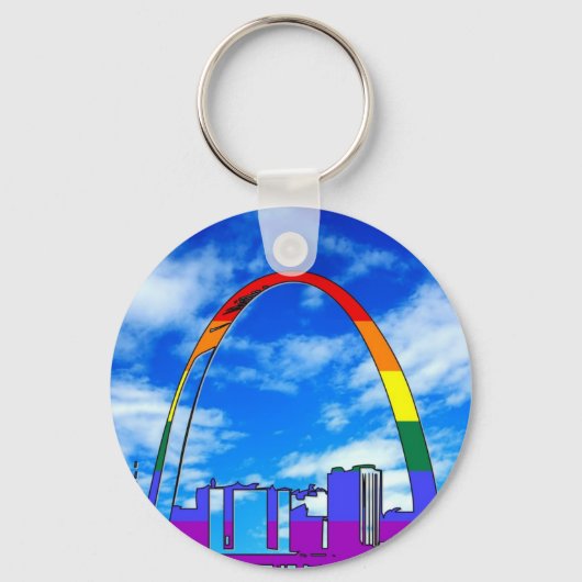 St. Louis GLBT Pride Sleutelhanger (Voorkant)