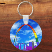 St. Louis GLBT Pride Sleutelhanger (Voorkant)