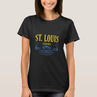 St Louis Grown Missouri American Mo Usa Hometown R T-shirt
