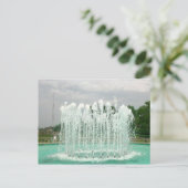 St. Louis History Museum Water Fountain Briefkaart (Staand voorkant)