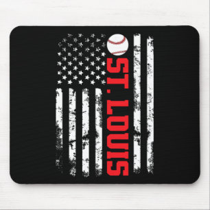St. Louis Honkbal Usa Vlag Muismat