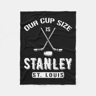 St Louis ijshockey Onze bekermaat is Stanley Souve Fleece Deken