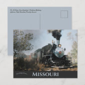 St. Louis Iron Mountain & Southern Railway Missour Briefkaart (Voorkant / Achterkant)