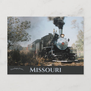 St. Louis Iron Mountain & Southern Railway Missour Briefkaart