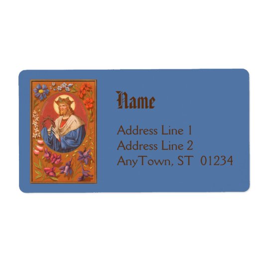 St. Louis IX de King (PM 05) NB: Ship Label 1c (Voorkant)