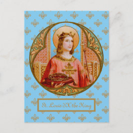 St. Louis IX de Koning (BK 004) Briefkaart