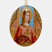 St. Louis IX de Koning (BK 004) Keramisch Ornament (Rechts)