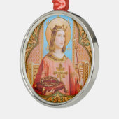 St. Louis IX de Koning (BK 004) Metalen Ornament (Links)