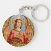 St. Louis IX de Koning (BK 004) Sleutelhanger (Achterkant)