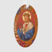 St. Louis IX de Koning (PM 05) Acryl Ornament (voorkant)