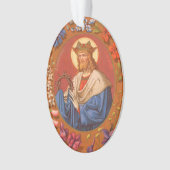 St. Louis IX de Koning (PM 05) Acryl Ornament (voorkant)