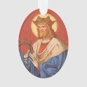 St. Louis IX de Koning (PM 05) Acryl Ornament (voorkant)