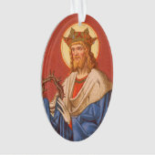 St. Louis IX de Koning (PM 05) Acryl Ornament (voorkant)