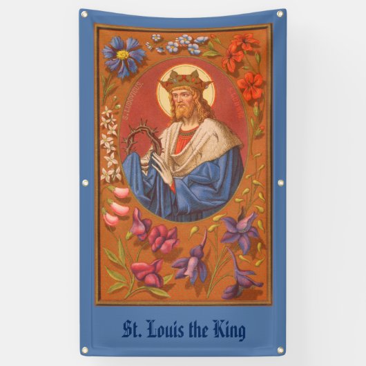 St. Louis IX de Koning (PM 05) Banner 2 (Verticaal)