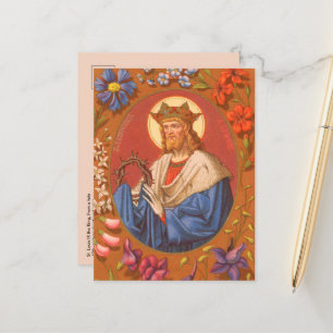 St. Louis IX de Koning (PM 05) Briefkaart