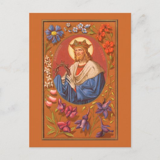 St. Louis IX de Koning (PM 05) Briefkaart (Voorkant)