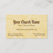 St. Louis IX de Koning (PM 05) Full Bleed Visitekaartje (Achterkant)