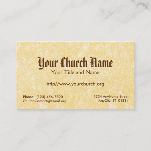 St. Louis IX de Koning (PM 05) Full Bleed Visitekaartje (Achterkant)