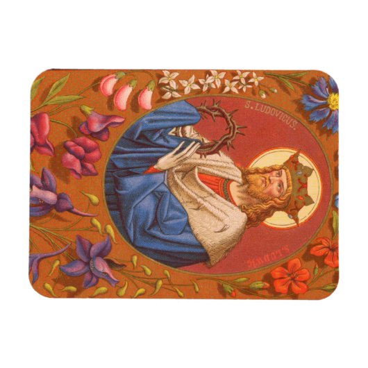 St. Louis IX de Koning (PM 05) Magneet (Horizontaal)