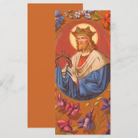 St. Louis IX de Koning (PM 05) Wenskaart (Voorkant / Achterkant)