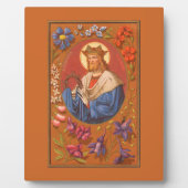 St. Louis IX (PM 05) 8 x 10 inch Plaque 1 met esel Fotoplaat (Voorkant)