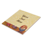 St. Louis IX the King (PM 05) DIY Design Tegeltje (Zijkant)