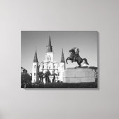 St. Louis-kathedraal - Jackson Square Canvas Afdruk (Voorkant)