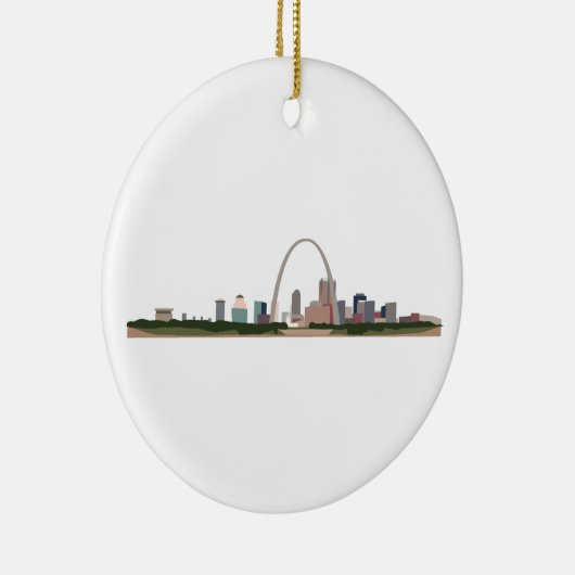 St. Louis Keramisch Ornament (Rechts)