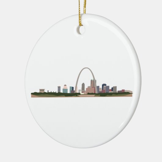 St. Louis Keramisch Ornament (Links)