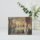 St. Louis King van Frankrijk Briefkaart (Staand voorkant)