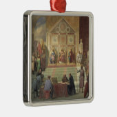 St. Louis King van Frankrijk Metalen Ornament (Rechts)