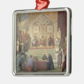 St. Louis King van Frankrijk Metalen Ornament (Links)