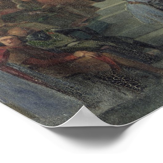 St. Louis King van Frankrijk Poster (Hoek)