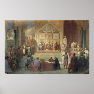 St. Louis King van Frankrijk Poster